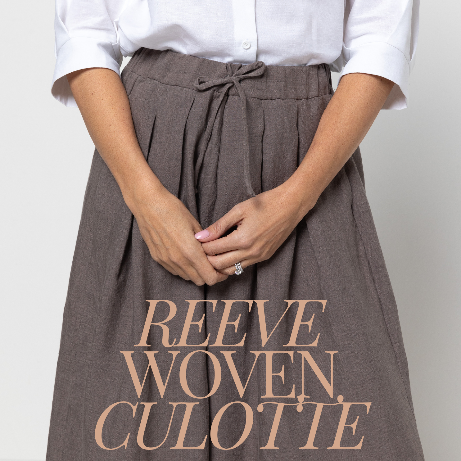 Shop the new release Reeve Woven Culotte! Your perfect transeasonal pattern pattern is here by Style Arc! Shop now at stylearc.com