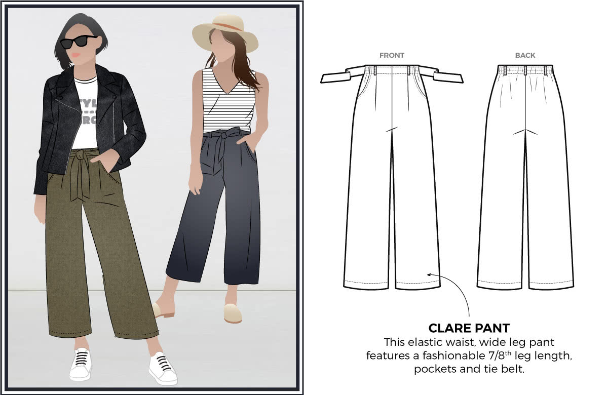 Calling all wide pant lovers! – Updates – Style Arc