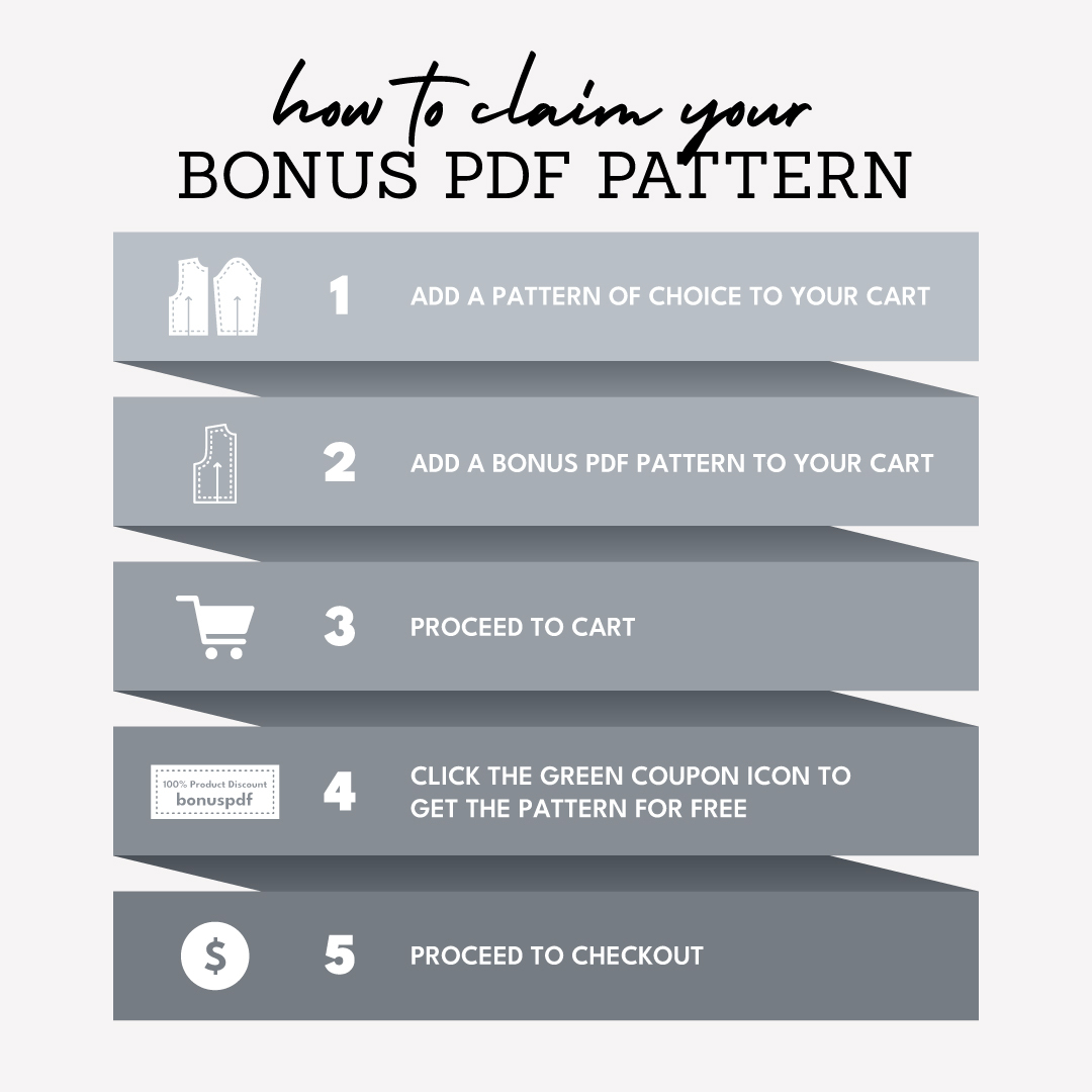 How to claim your bonus PDF pattern