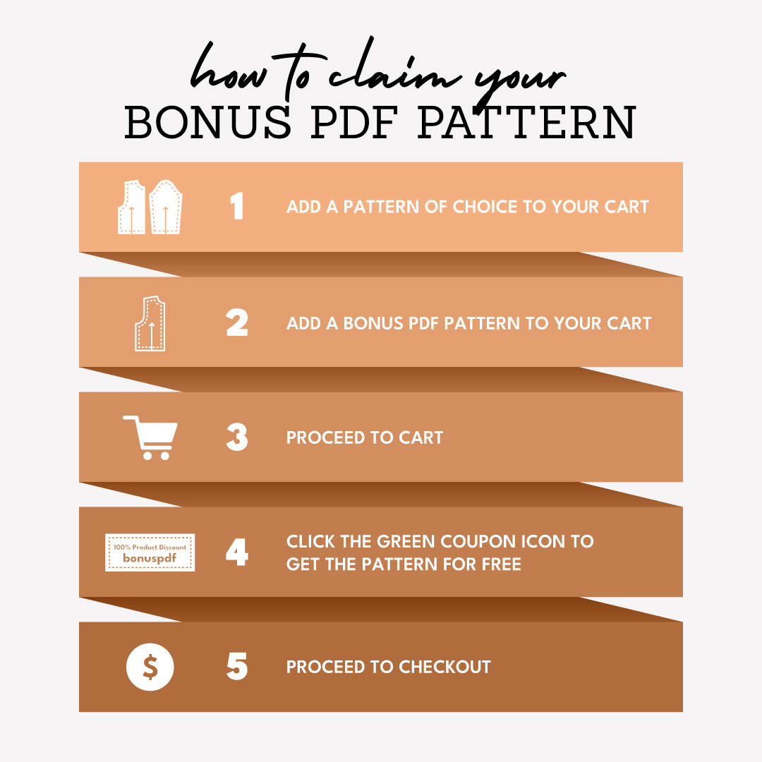 How do I claim by PDF bonus pattern?