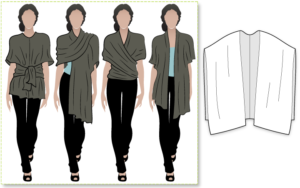 Bella Wrap – Casual Patterns – Style Arc