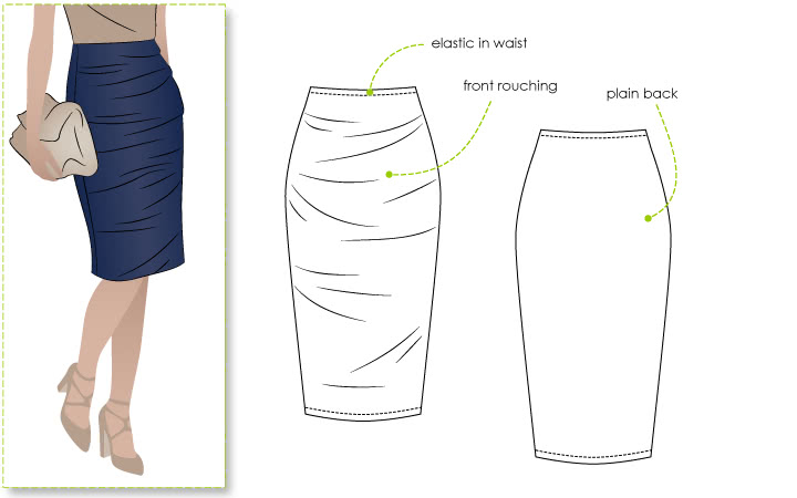 tight skirt sewing pattern