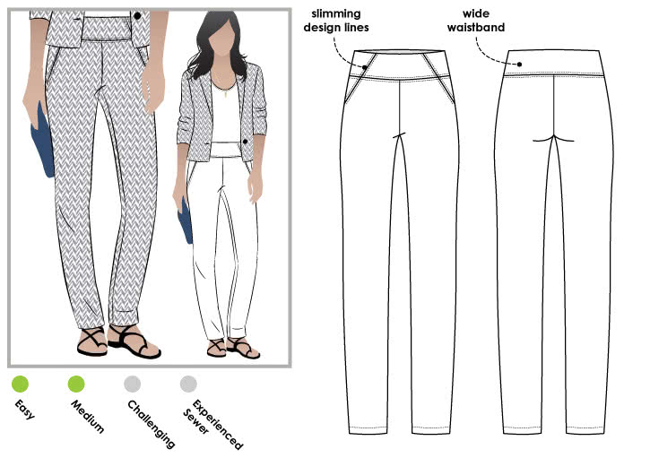 Beth Stretch Woven Pant