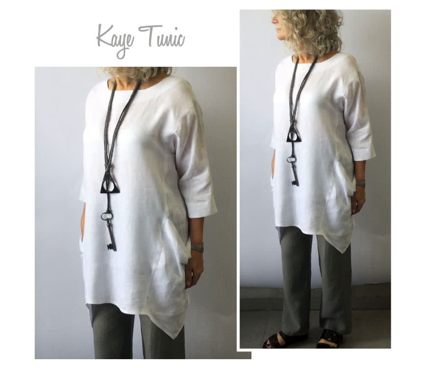 Kaye Tunic Sewing Pattern – Casual Patterns – Style Arc