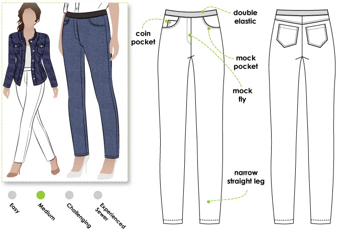 How To Give Any Stretch Pants An Elastic Waist