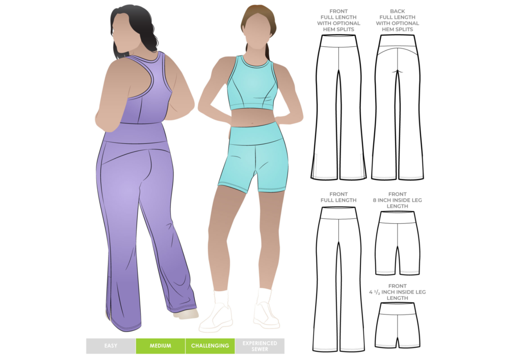Tutorial: Easy wrap-around pants – Sewing