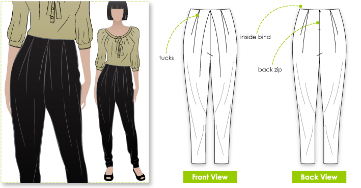 Ravelry: Harem Pants pattern by Emilia Ansell