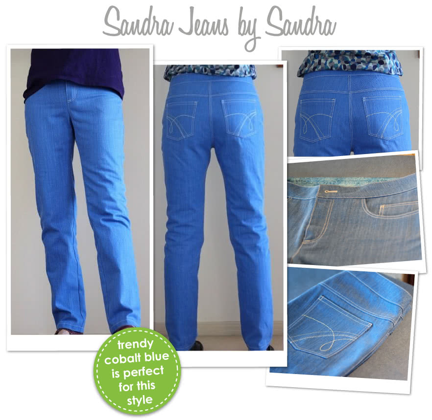 Sandra Narrow Leg Jean – Casual Patterns – Style Arc