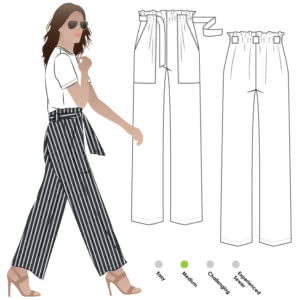 Thea Pant Sewing Pattern – Casual Patterns – Style Arc