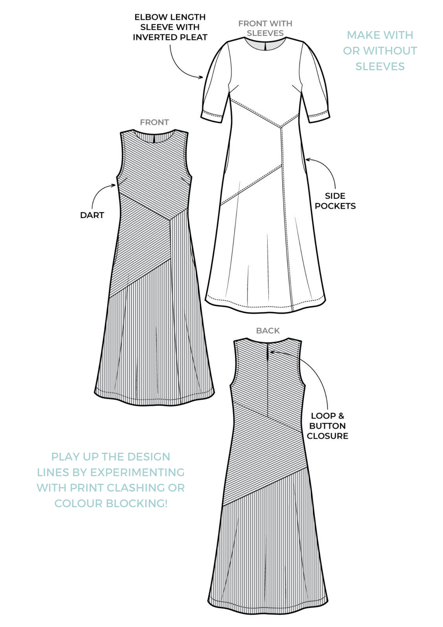 New Sewing Pattern Alert – Yvette Woven Dress – Updates – Style Arc
