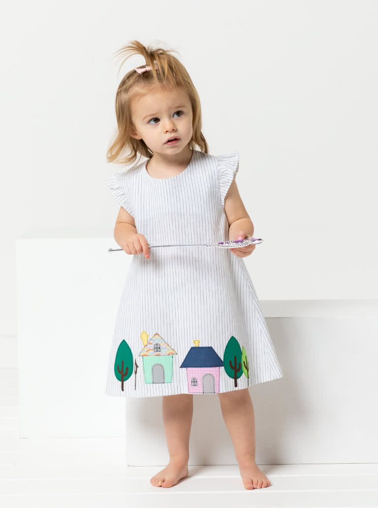 Andie Kids Dress Sewing Pattern Multi-Size – Casual Patterns – Style Arc