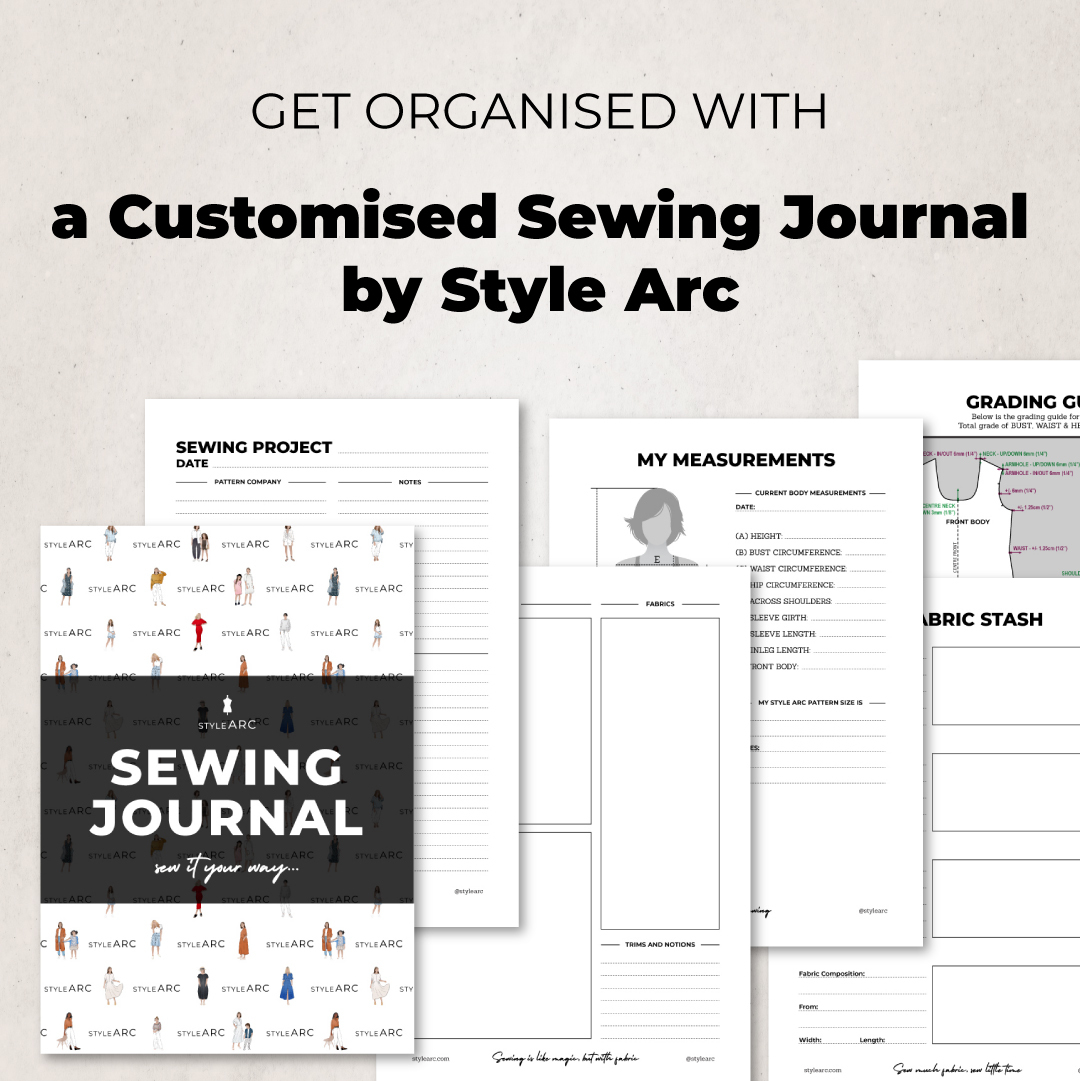 Your free downloadable Style Arc sewing journal is here!