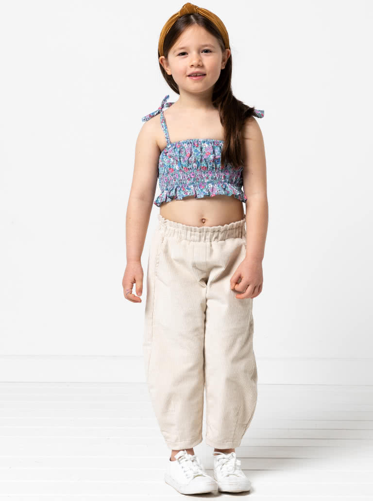 Barry Kids Pant Sewing Pattern And Top Sewing Pattern Multi-Size ...
