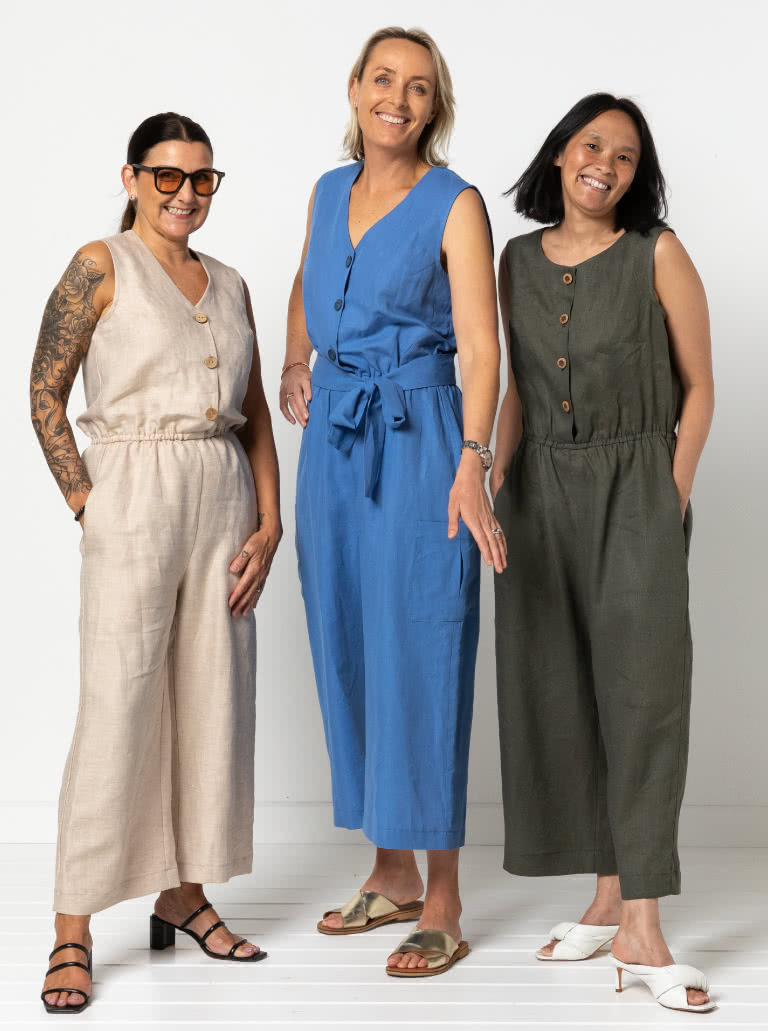 Buy Easy Sewing Pattern for Womens Pants and Shorts, Wide Leg