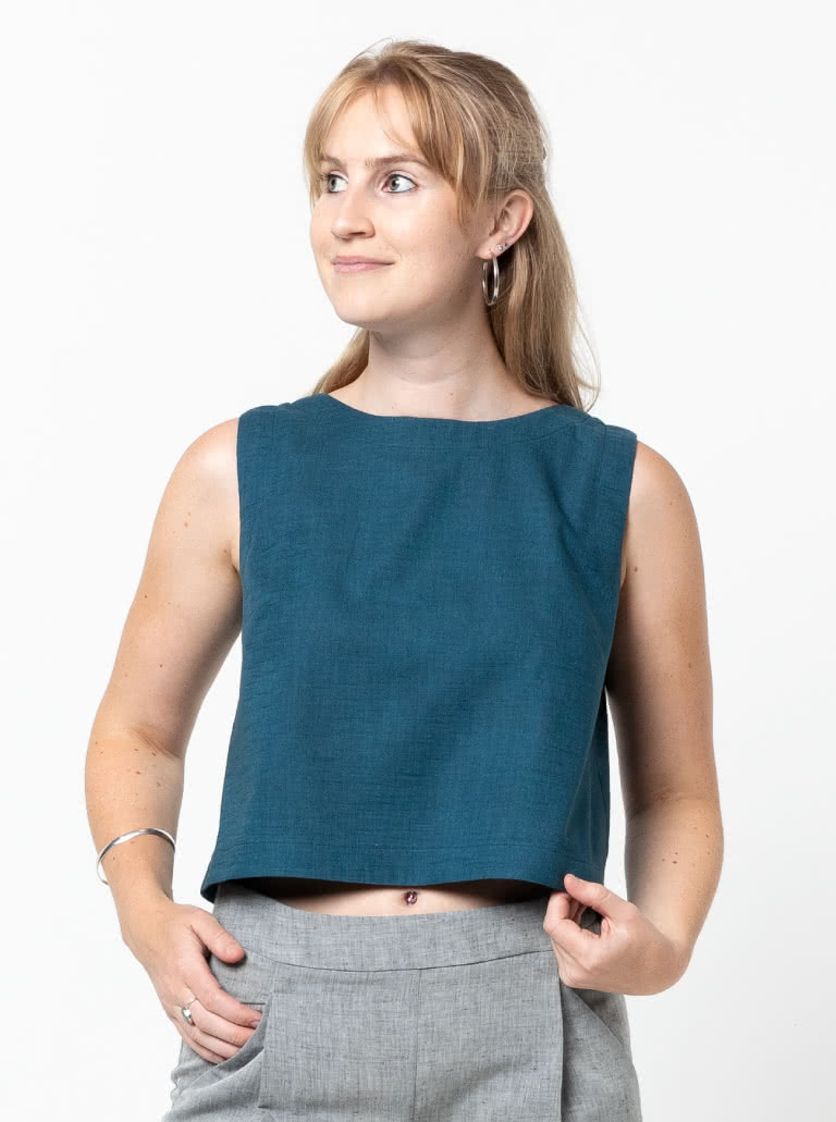 Bonnie Woven Top Sewing Patterns – Casual Patterns – Style Arc