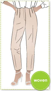 Style Arc Sizes 10 22 Spencer Woven Pant Pattern PDF Pattern for