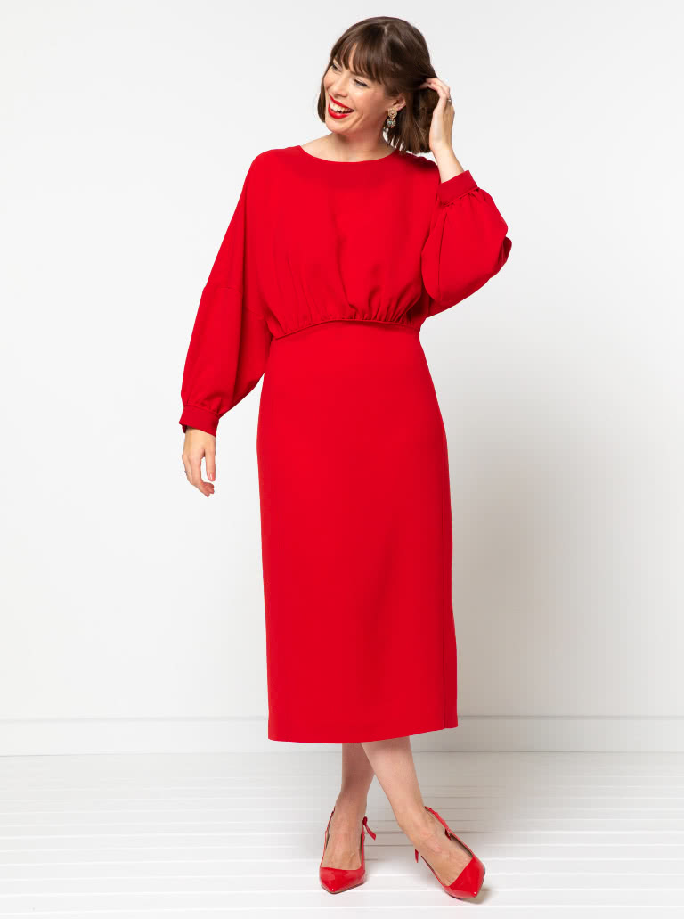 Elsbeth Woven Dress Sewing Pattern – Semi-formal Patterns – Style Arc