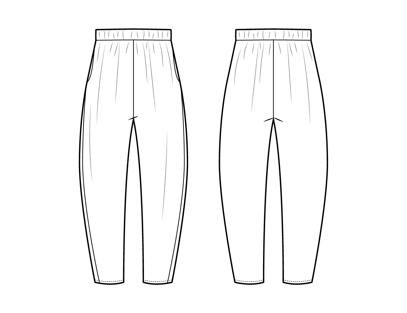 Bob Woven Pant