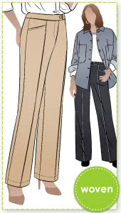 Eddie Woven Pant Sewing Patterns – Casual Patterns – Style Arc