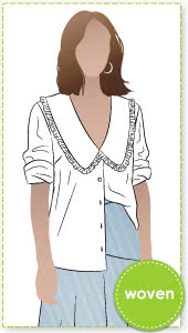 Demi Drape Top Sizes 16, 18, 20 Women's Top PDF Sewing Pattern by Style Arc  Sewing Project Digital Pattern 