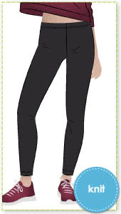 Ernie Knit Pant Sewing Pattern – Casual Patterns – Style Arc