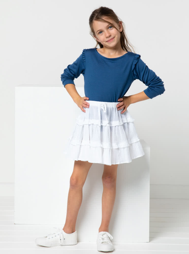 Melody Kids Skirt Sewing Pattern Multi-Size – Casual Patterns – Style Arc