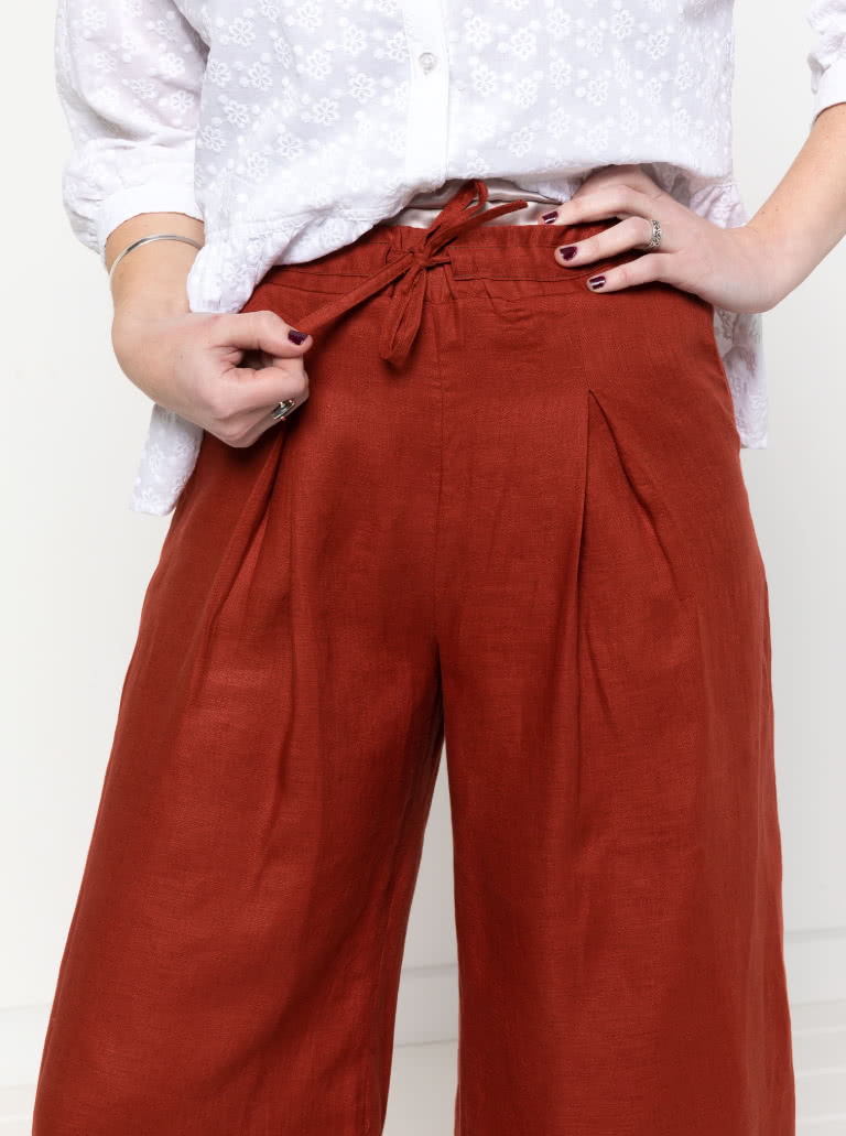 Milan Woven Pant Sewing Pattern – Casual Patterns – Style Arc
