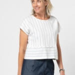 Quinn Woven Top Sewing Pattern By Style Arc