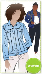 Cropped Jacket Sewing Pattern [PHYSICAL] – By Tianna Osbourne