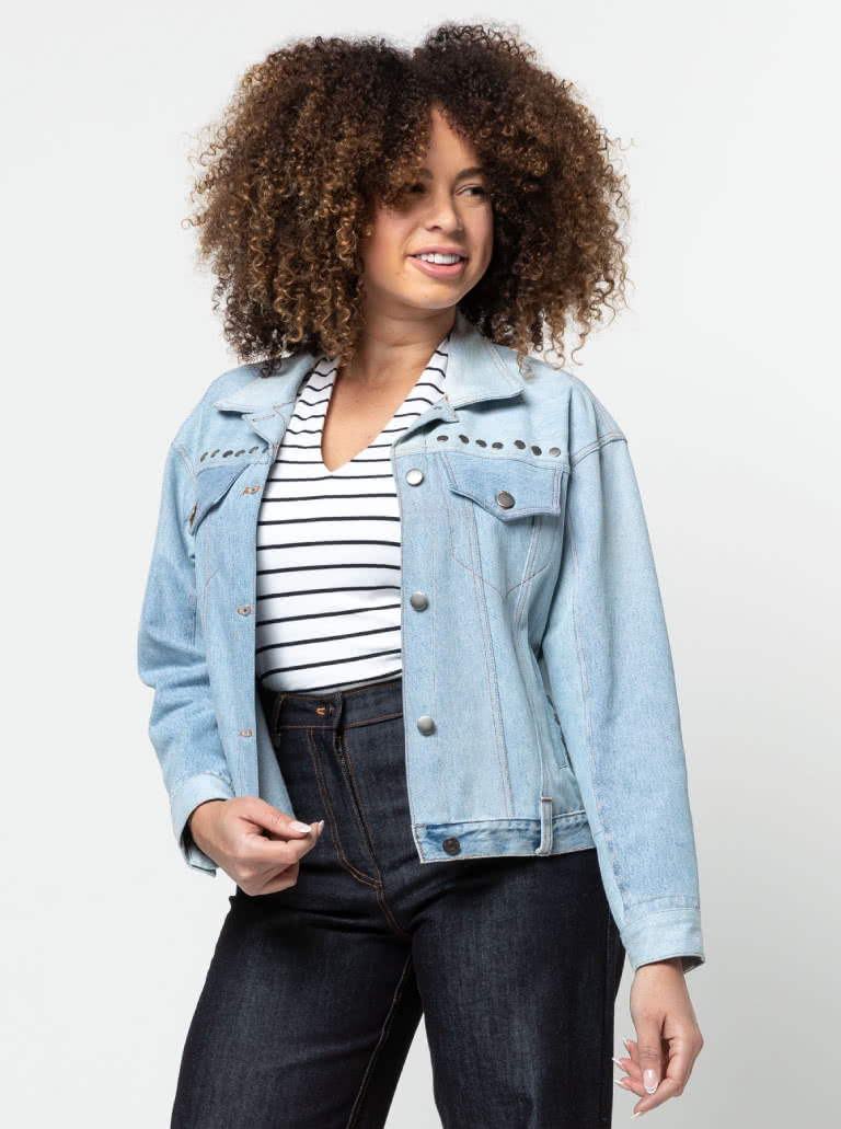 Stevie Jean Jacket Sewing Pattern – Casual Patterns – Style Arc
