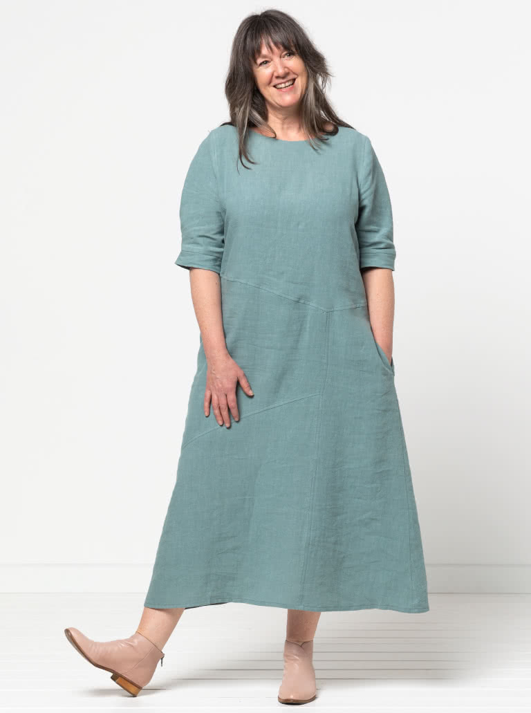 Yvette Woven Dress Sewing Pattern – Casual Patterns – Style Arc